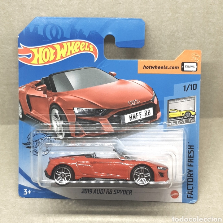 Auto in scala Hot Wheels: (ETB) HOT WHEELS: 2019 AUDI R8 SPYDER. 1/10. FACTORY FRESH