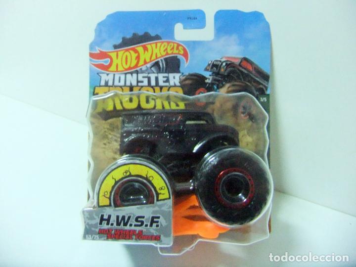 Carros em escala Hot Wheels: H.W.S.F. HOT WHEELS SPECIAL FORCES MATTEL HW MONSTER TRUCKS STEALTH SMASHERS 2020 - COCHE 1:64 HWSF