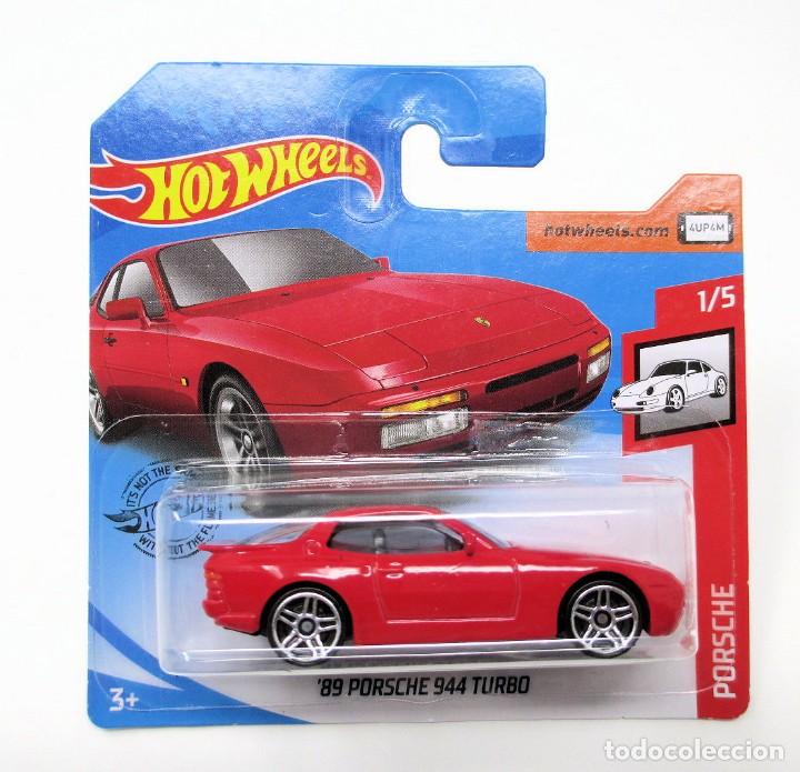 Coches a escala Hot Wheels: 89 Porsche 944 Turbo de Hot Wheels - Hotwheels - Malasia 2019