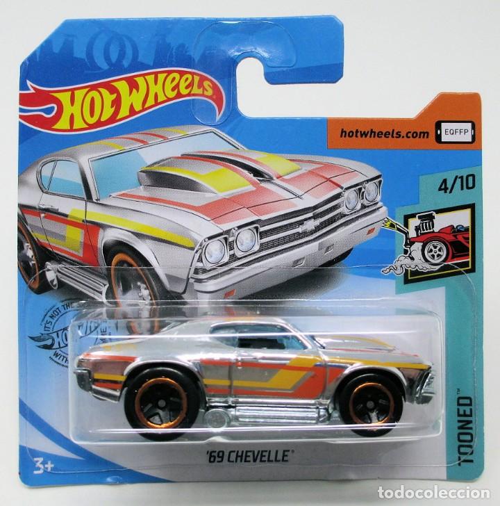 Coches a escala Hot Wheels: 69 Chevelle de Hot Wheels - Hotwheels - Malasia 2004 / 2020