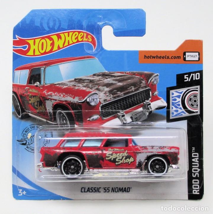 Coches a escala Hot Wheels: Classic 55 Cevy Nomad de Hot Wheels - Hotwheels - Malasia 2017/2019