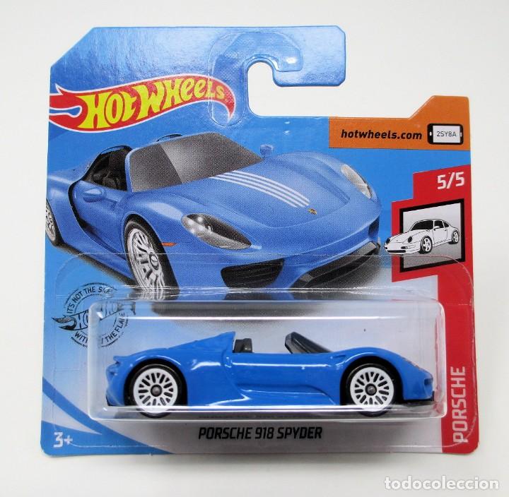 Coches a escala Hot Wheels: Porsche 918 Spyder de Hot Wheels - Hotwheels - Malasia 2017 / 2020