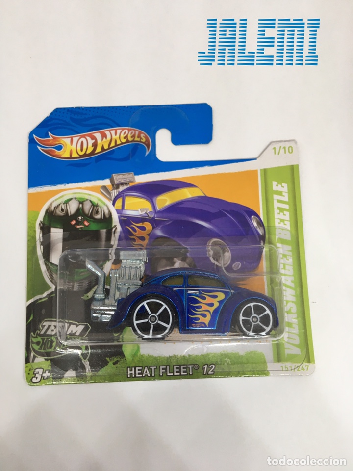 Auto in scala Hot Wheels: HOT WHEELS HOT RODS VW BEETLE HEAT FLEET