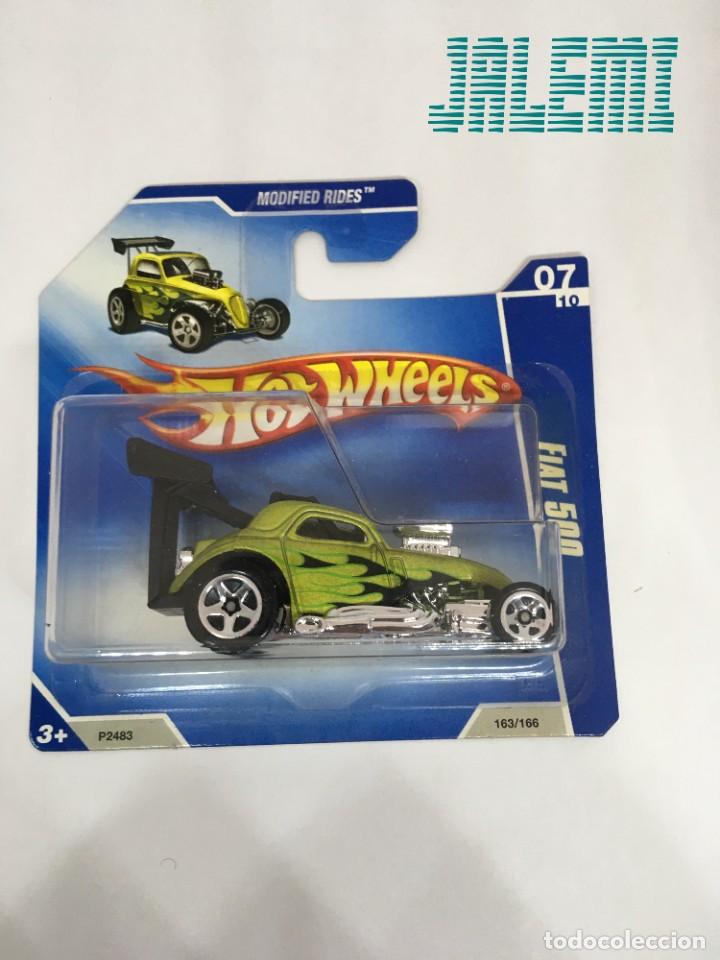 Auto in scala Hot Wheels: HOT WHEELS HOT RODS FIAT 500 (2009)