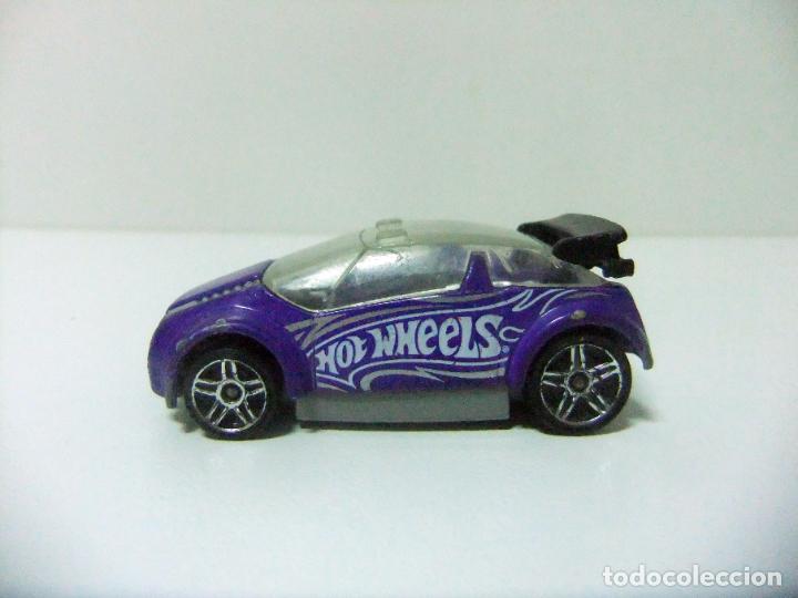 Auto in scala Hot Wheels: SUPER GNAT - HOT WHEELS MATTEL NIGHTBURNERZ 2010 - ESCALA 1:64 COCHE COLOR MORADO JUGUETE PURPLE CAR