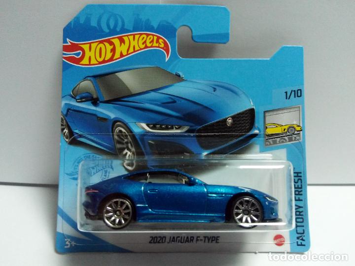 Auto in scala Hot Wheels: 2020 JAGUAR F-TYPE - HOT WHEELS MATTEL FACTORY FRESH 1/10 2021 ESCALA 1:64 - COCHE CAR AZUL BLUE 20