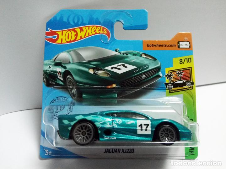 Auto in scala Hot Wheels: JAGUAR XJ220 - HOT WHEELS MATTEL HW EXOTICS 8/10 2020 ESCALA 1:64 -COCHE XJ 220 DEPORTIVO VERDE AUTO