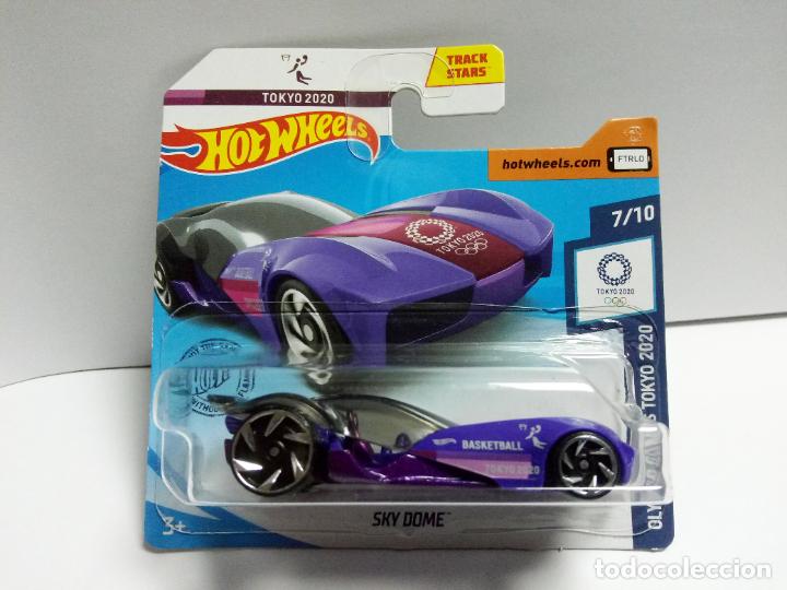 Carros em escala Hot Wheels: SKY DOME - HOT WHEELS OLYMPIC GAMES TOKYO 2020 7/10 COCHE BASKETBALL BALONCESTO JUEGOS OLIMPICOS CAR