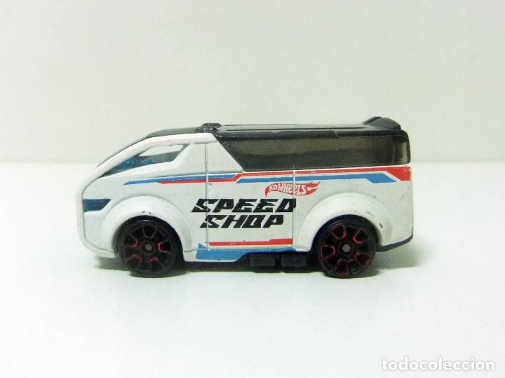 Carros em escala Hot Wheels: THE VANSTER - HOT WHEELS MATTEL HW CITY 2014 - COCHE ESCALA 1:64 SPEED SHOP BDC73 VAN FURGONETA