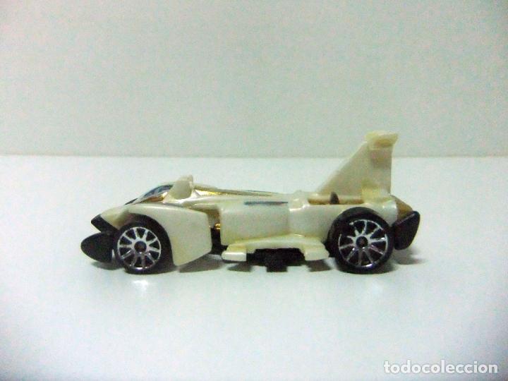 Carros em escala Hot Wheels: JET THREAT 4.0 - HOT WHEELS MATTEL THRILL RACERS SPACE 2012 - ESCALA 1:64 - COCHE AVI&Oacute;N # 09 K6161