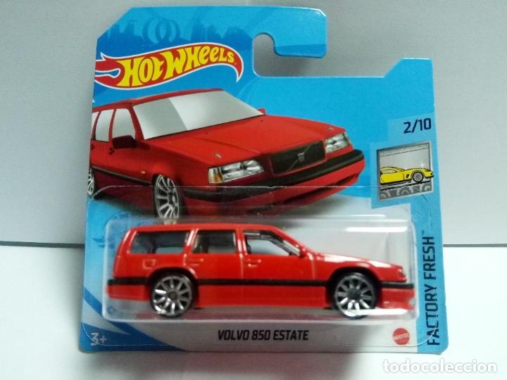 Carros em escala Hot Wheels: VOLVO 850 ESTATE - HOT WHEELS MATTEL FACTORY FRESH 2/10 2021 - COCHE 1:64 ROJO AUTO BREAK FAMILIAR