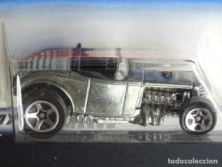 Coches a escala Hot Wheels: Hot Wheels 2000 primeras ediciones Deuce Roadster Silver - Foto 1