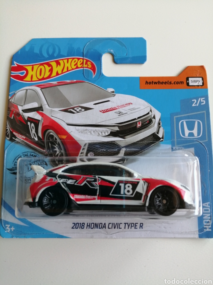 Model cars Hot Wheels: HOT WHEELS 2018 HONDA CIVIC TYPE R. HOTWHEELS 1/64. HONDA SERIES 2020.