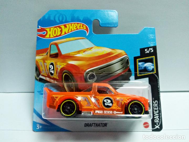 Carros em escala Hot Wheels: DRAFTNATOR - HOT WHEELS MATTEL X-RAYCERS 5/5 2021 - ESCALA 1:64 COCHE AUTO PICK UP PICKUP RYU TRUCK