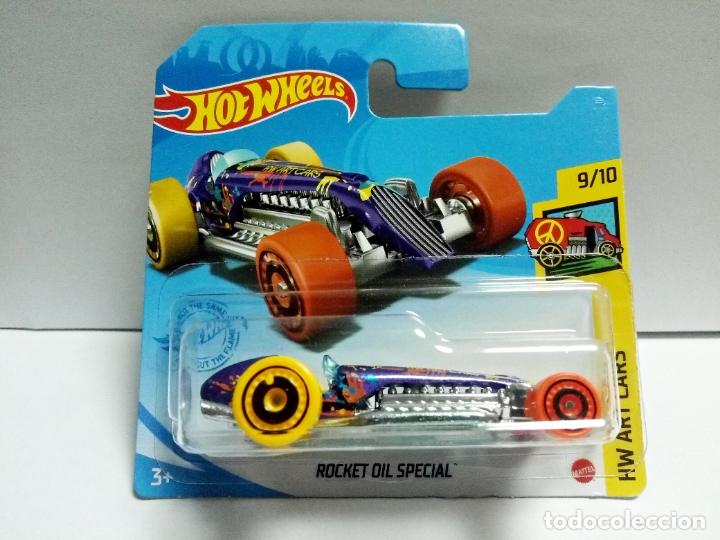 Carros em escala Hot Wheels: ROCKET OIL SPECIAL - HOT WHEELS MATTEL HW ART CARS 9/10 2021 ESCALA 1:64 COCHE CAR AUTO JUGUETE