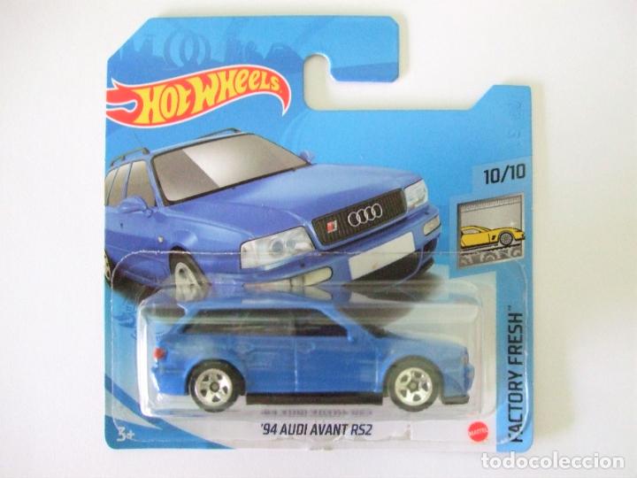 Carros em escala Hot Wheels: &acute;94 AUDI AVANT RS2 1994 - HOT WHEELS MATTEL FACTORY FRESH 10/10 2021 ESCALA 1:64 - COCHE CAR RS 2