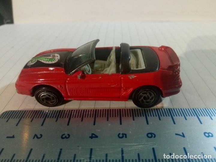 Carros em escala Hot Wheels: MATCHBOX FORD MUSTANG COBRA ROJO 1/61 TAILANDIA 1995 COCHE LOTE