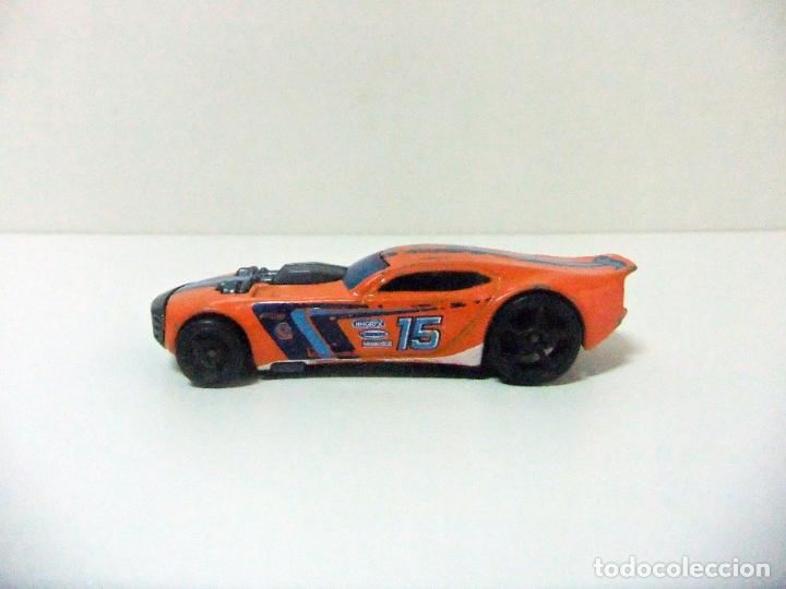 Carros em escala Hot Wheels: NITRO DOORSLAMMER HOT WHEELS MATTEL TRACK STARS 2012 K6135 - COCHE 1:64 ORANGE # 15 CAR TOY HW