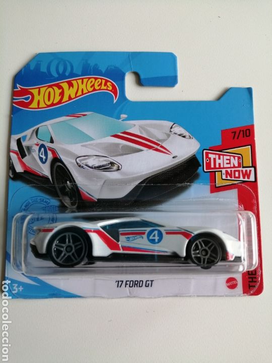 Coches a escala Hot Wheels: HOT WHEELS '17 FORD GT NUEVO(3). HOTWHEELS 1/64. THEN AND NOW SERIES 2021.
