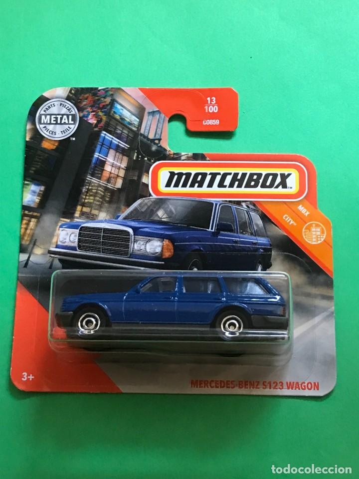 Coches a escala Hot Wheels: MATCHBOX 2020 13/100 - MERCEDES S 123 WAGON - NUEVO EN BLISTER - ESCALA 1:64 - TIPO HOT WHEELS