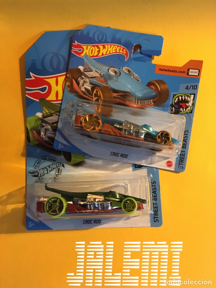 Carros em escala Hot Wheels: HOT WHEELS CROC ROD 2020