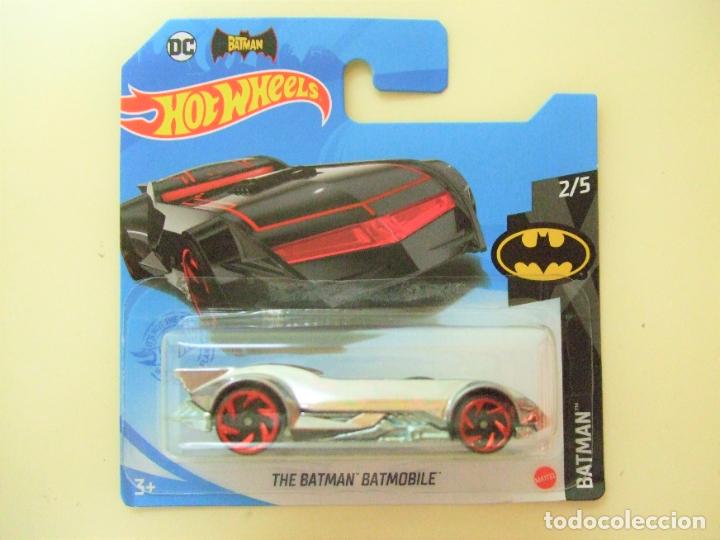 Carros em escala Hot Wheels: THE BATMAN BATMOBILE - HOT WHEELS MATTEL BATMAN 2/5 2021 ESCALA 1:64 - BATM&Oacute;VIL COCHE CAR DC COMICS