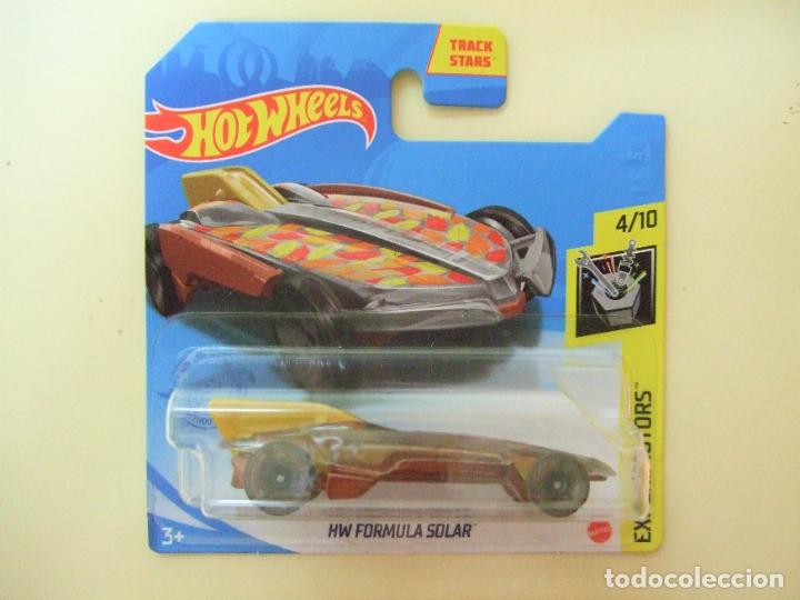 Carros em escala Hot Wheels: HW FORMULA SOLAR - HOT WHEELS EXPERIMOTORS 4/10 2021 ESCALA 1:64 COCHE AUTO TRACK STARS CAR ENERG&Iacute;A