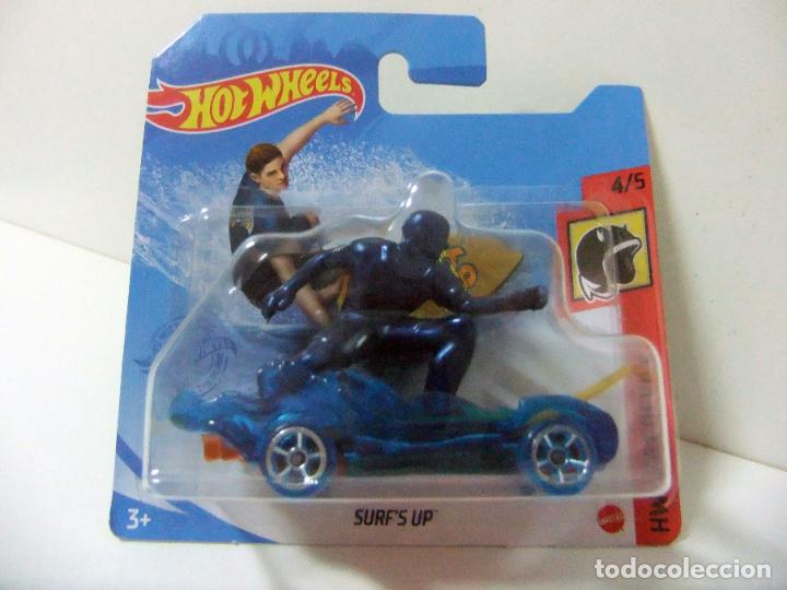 Carros em escala Hot Wheels: SURF&acute;S UP - HOT WHEELS MATTEL HW DAREDEVILS 4/5 2021 - COCHE TABLA SURFING SURFISTA JUGUETE TOY CAR