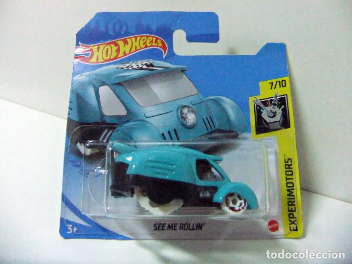 Carros em escala Hot Wheels: SEE ME ROLLIN&acute; HOT WHEELS MATTEL EXPERIMOTORS 7/10 2021 - COCHE 1:64 GRX42 CUSTOM VAN TOY CAR DICE
