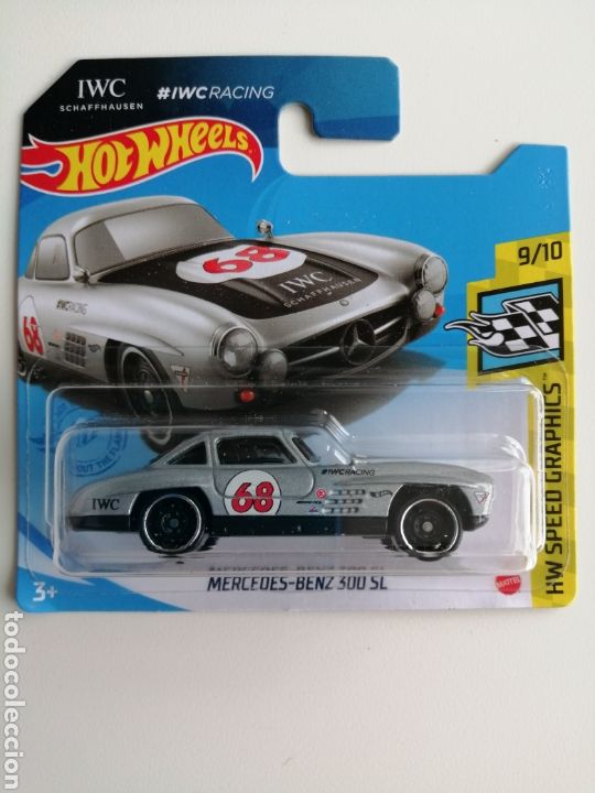Coches a escala Hot Wheels: HOT WHEELS 2021 MERCEDES-BENZ 300 SL (2). HOTWHEELS 1/64. HW SPEED GRAPHICS 2021.