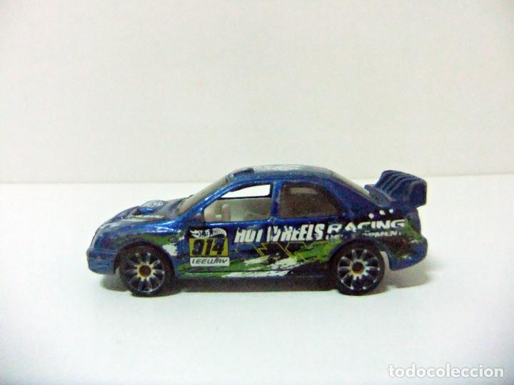 Carros em escala Hot Wheels: SUBARU IMPREZA WRX HOT WHEELS MATTEL HW OFF-ROAD 2014 COCHE 1:64 CAR RALLY EL SEGUNDO #914 LEEWAY