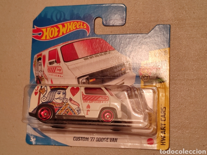 Carros em escala Hot Wheels: HOT WHEELS CUSTOM 77 DODGE VAN