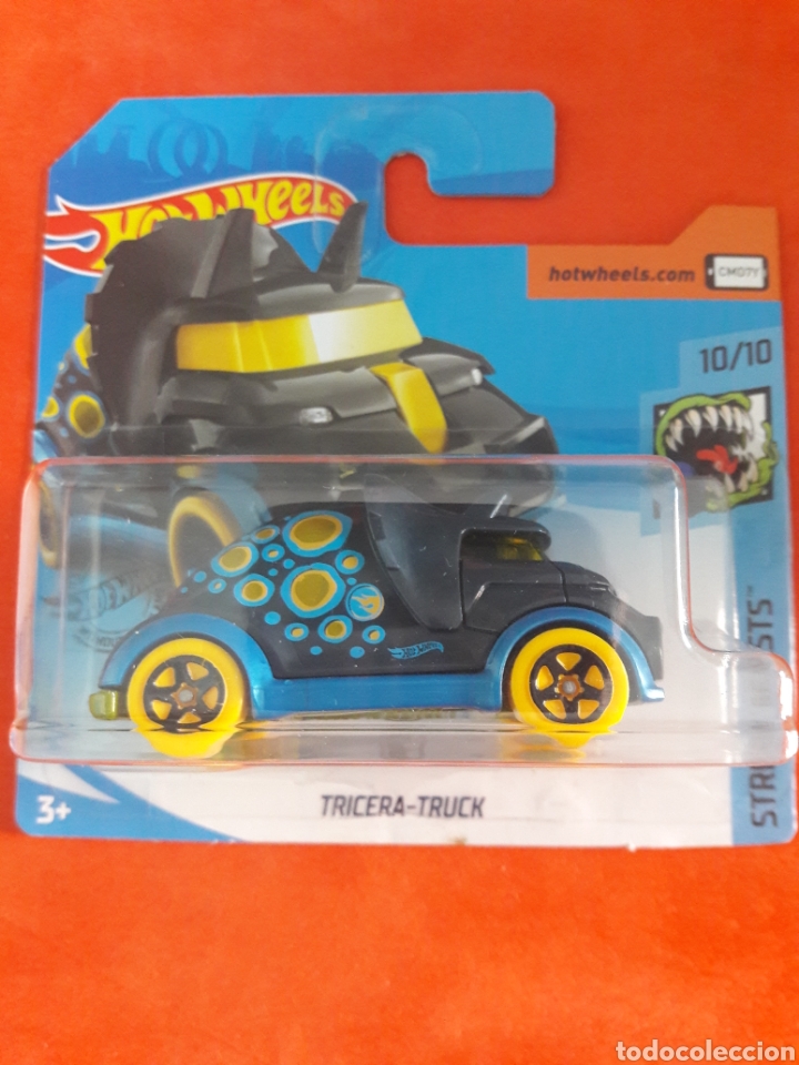 Model cars Hot Wheels: HOT WHEELS TRICERA-TRUCK TREASURE HUNT STREET BEATS 10/10