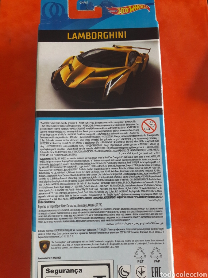 Coches a escala Hot Wheels: HOT WHEELS PACK-5 LAMBORGHINI - Foto 2