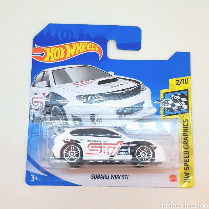 Carros em escala Hot Wheels: (ETB) HOT WHEELS: SUBARU WRX STI - 2/10 HW SPEED GRAPHICS