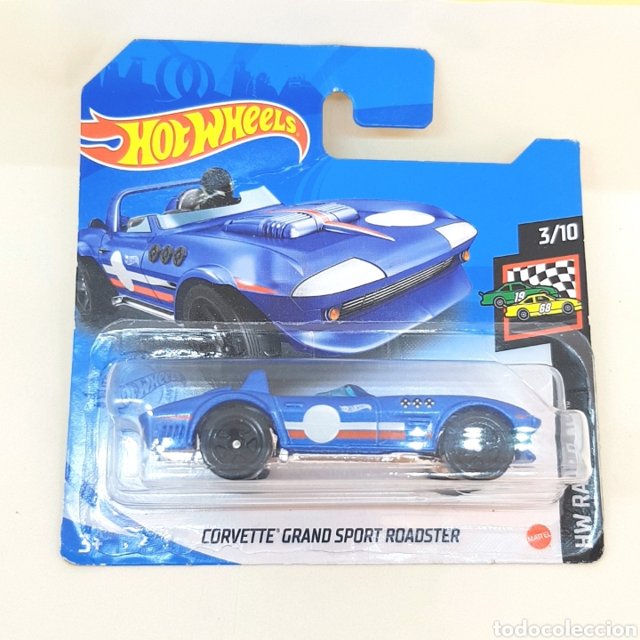Carros em escala Hot Wheels: (ETB) HOT WHEELS: CORVETTE GRAND SPORT ROADSTER