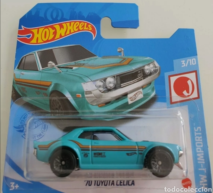 Coches a escala Hot Wheels: HOT WHEELS 2021 '70 TOYOTA CELICA. HOT WHEELS 1/64. HW J-IMPORTS 2021.