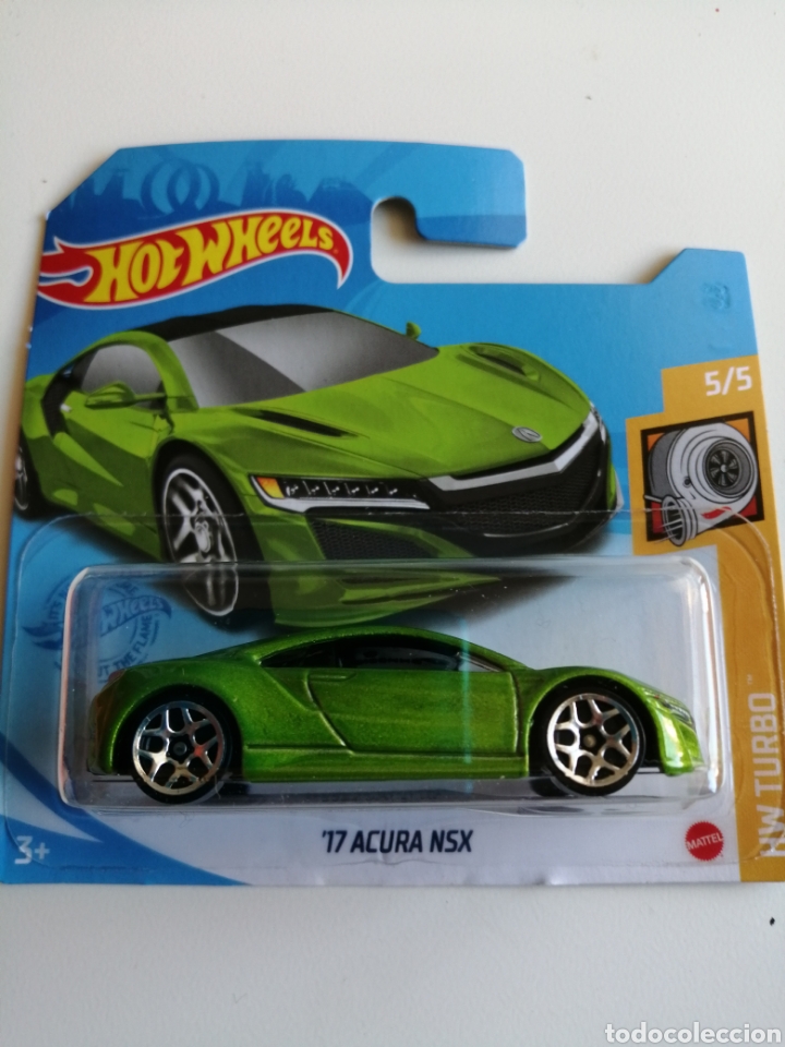 Carros em escala Hot Wheels: HOT WHEELS 2021 '17 ACURA NSX VERDE. HOTWHEELS 1/64. HW TORQUE 2021.