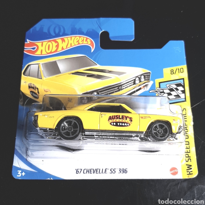 Modellautos Hot Wheels: HOT WHEELS: '67 CHEVELLE SS 396. 8/10 HW SPEED GRAPHICS