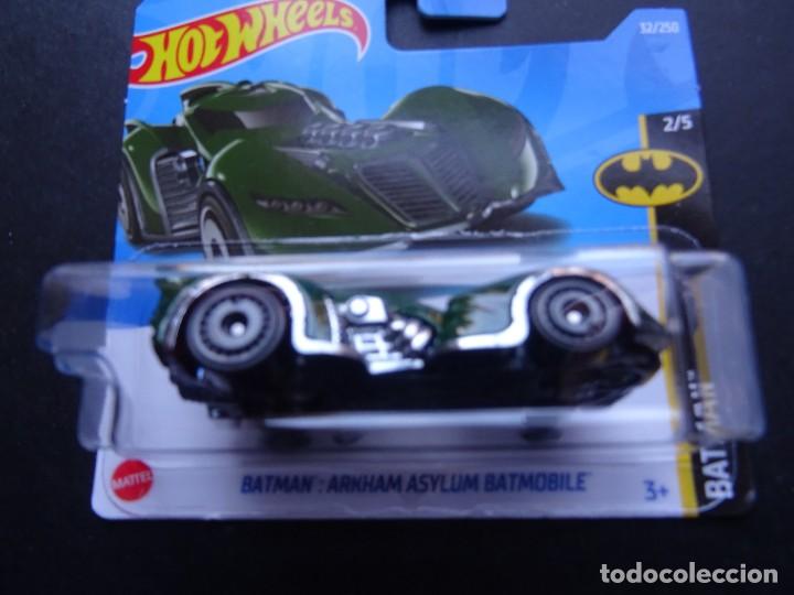 Coches a escala Hot Wheels: HOT WHEELS BATMAN ARKHAM ASYLUM BATMOBILE - Foto 2