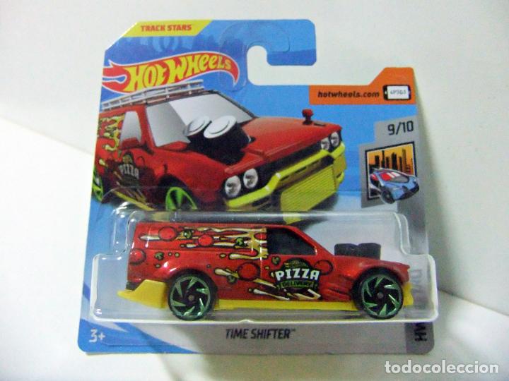 Carros em escala Hot Wheels: TIME SHIFTER PIZZA DELIVERY HOT WHEELS MATTEL HW METRO 2018 COCHE 1:64 FURGONETA TRACK STARS VAN CAR