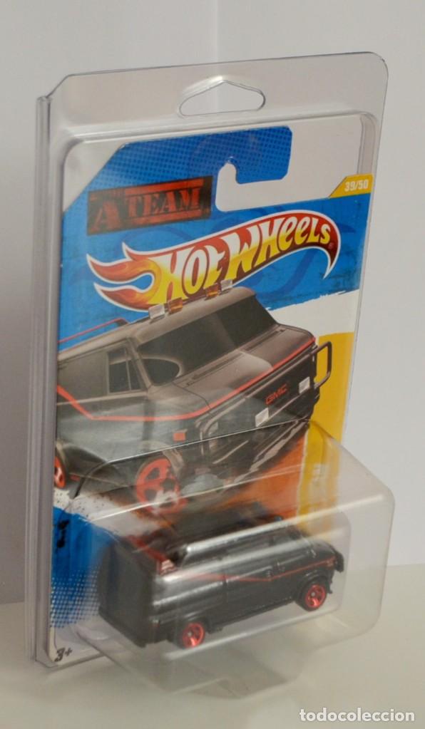Coches a escala Hot Wheels: HOT WHEELS 1:64 GMC A-TEAM VAN + PROTECTOR - Foto 5