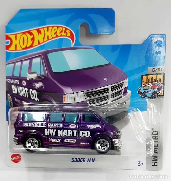 Coches a escala Hot Wheels: HOT WHEELS 1:64 DODGE VAN - Foto 1