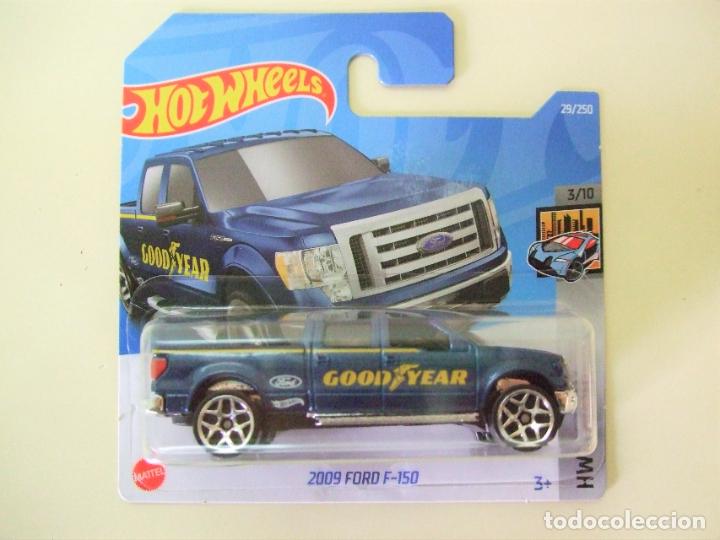Auto in scala Hot Wheels: 2009 FORD F-150 - HOT WHEELS MATTEL HW METRO 2022 1:64 PICK UP PICKUP TRUCK NEUMATICOS GOODYEAR F150