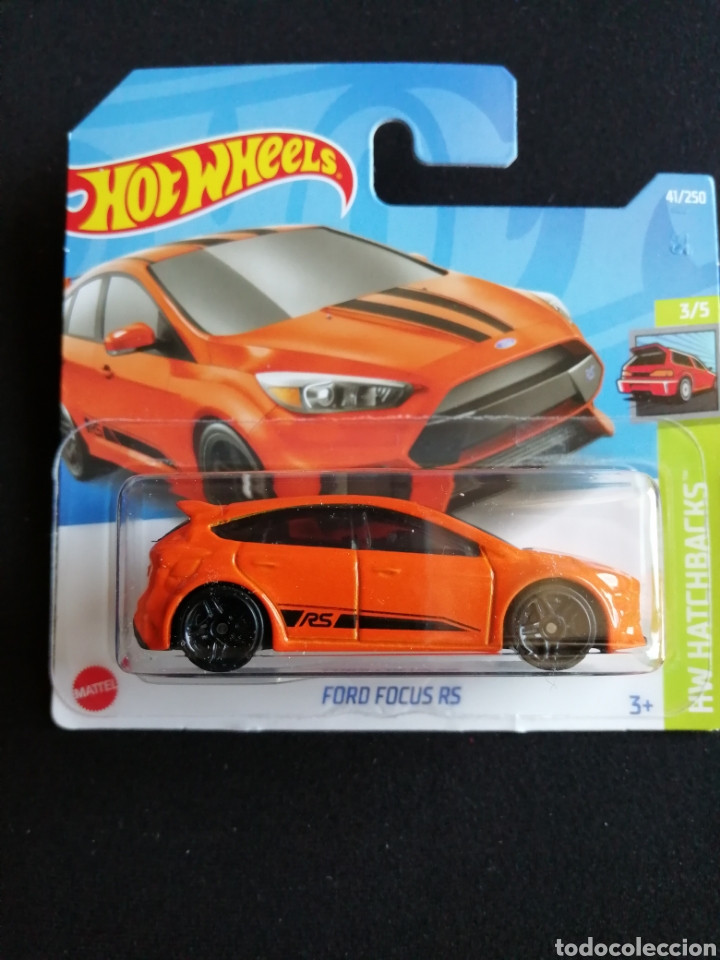Auto in scala Hot Wheels: HOT WHEELS 2022 FORD FOCUS RS NARANJA. HOTWHEELS 1/64. HW HATCHBACKS 2022.