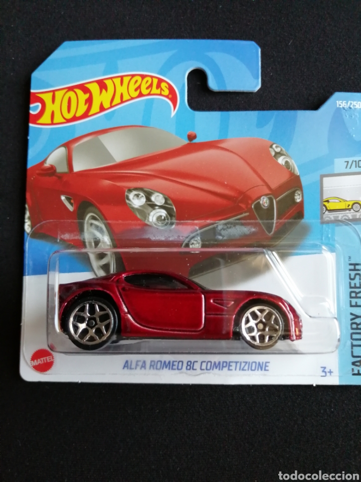 Auto in scala Hot Wheels: HOT WHEELS 2022 ALFA ROMEO 8C COMPETIZIONE. HOTWHEELS 1/64. FACTORY FRESH 2022.