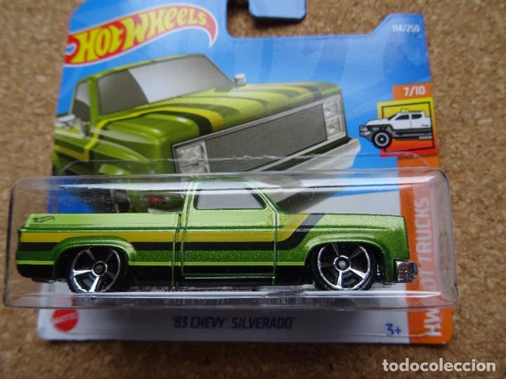 Coches a escala Hot Wheels: HOT WHEELS &acute;83 CHEVY SILVERADO - Foto 1
