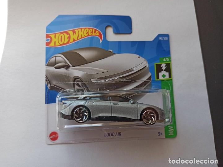 Model cars Hot Wheels: HOT WHEELS LUCID AIR. HW GREEN SPEED 4/5 (1)