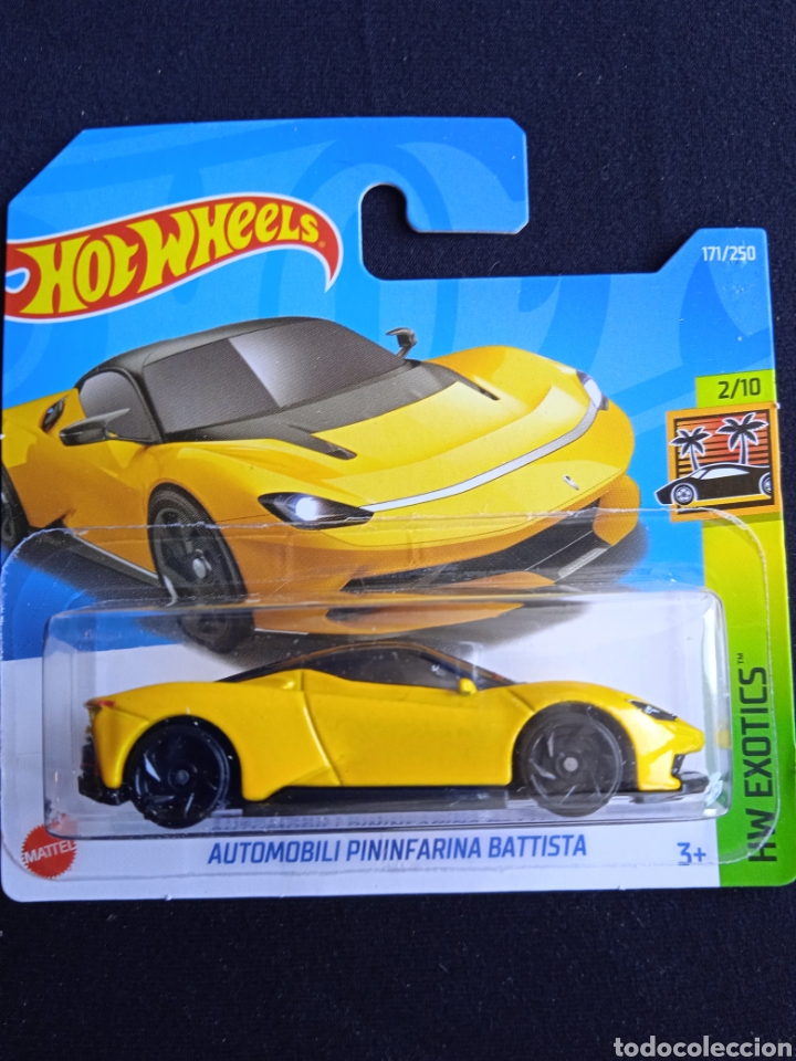 Auto in scala Hot Wheels: HOT WHEELS 2022 AUTOMOBILI PININFARINA BATTISTA. HOTWHEELS 1/64. HW EXOTICS 2022.