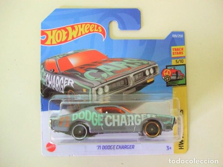 Auto in scala Hot Wheels: &acute;71 DODGE CHARGER 1971 - HOT WHEELS MATTEL HW ART CARS 5/10 2022 ESCALA 1:64 - MUSCLE CAR COCHE AUTO